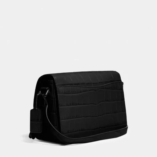 Shoulder Bags*Coach Embossed Croc Studio Shoulder Bag