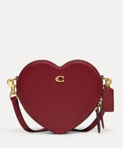 Crossbody Bags*Coach Glovetanned Leather Heart Cross Body Bag