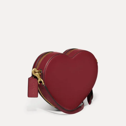 Crossbody Bags*Coach Glovetanned Leather Heart Cross Body Bag