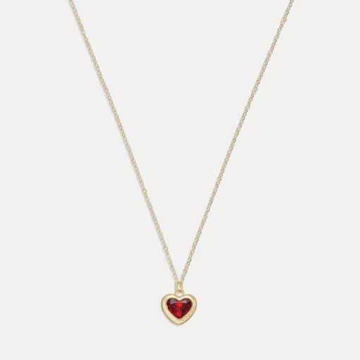 Necklaces*Coach Heart Pendant Necklace