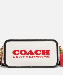Crossbody Bags*Coach Kia Leather Camera Bag