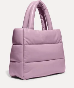 Tote Bags*Coach Leather Quilted Pillow Tote Bag