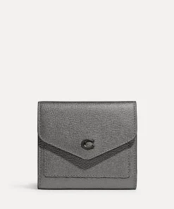 Purses And Cardholders*Coach Metallic Wyn Small Leather Wallet