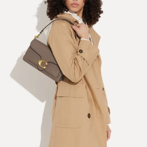 Shoulder Bags*Coach Pebble Tabby 26 Leather Shoulder Bag