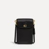 Tech Accessories*Coach Polished C Phone Leather Crossbody Bag