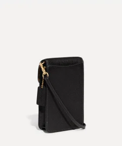 Tech Accessories*Coach Polished C Phone Leather Crossbody Bag