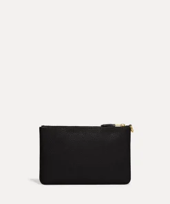 Home Accessories*Coach Polished Pebble Small Leather Wristlet Purse