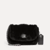 Shoulder Bags*Coach Quilted Shearling Pillow Madison 18 Shoulder Bag