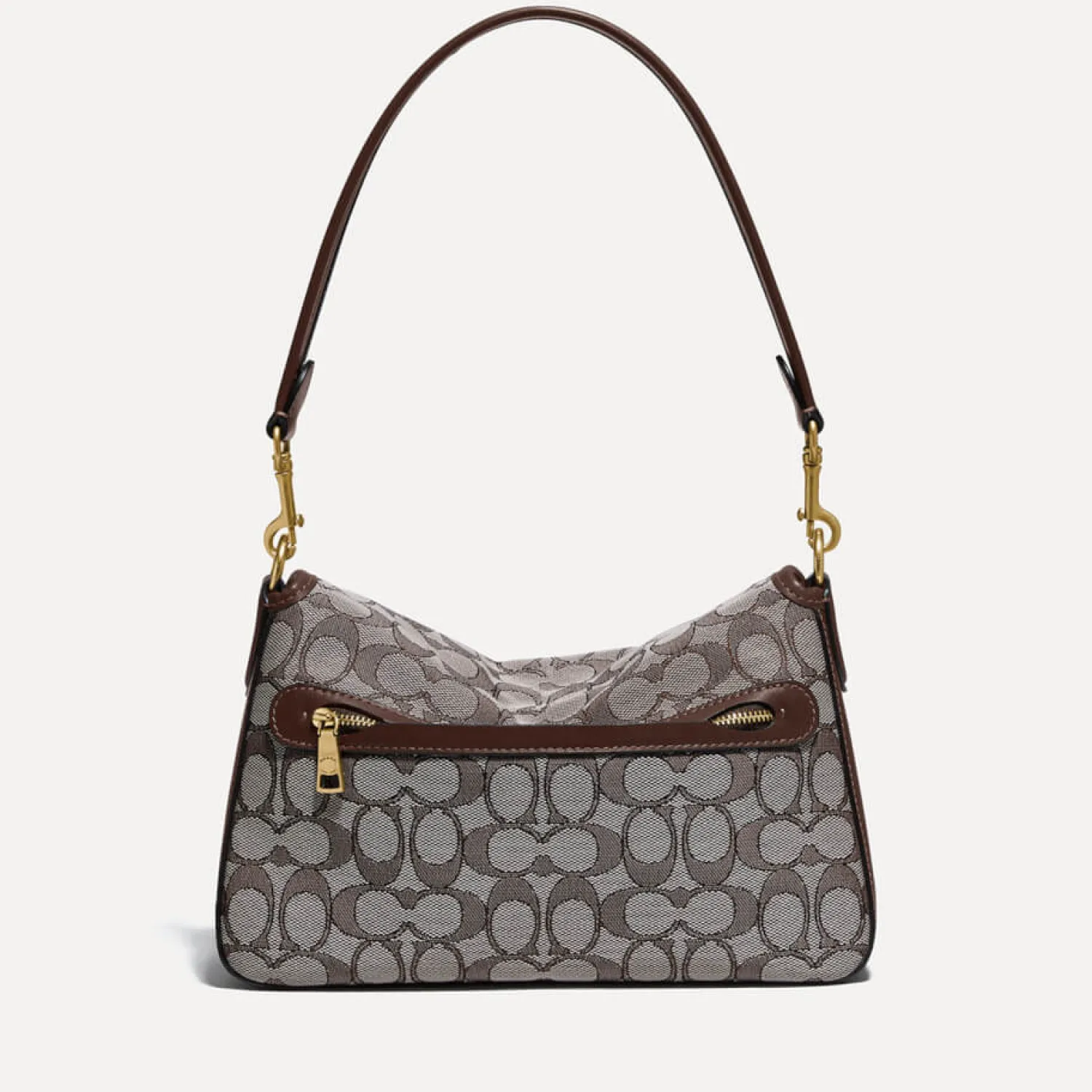 Shoulder Bags*Coach Signature Soft Tabby Jacquard Shoulder Bag