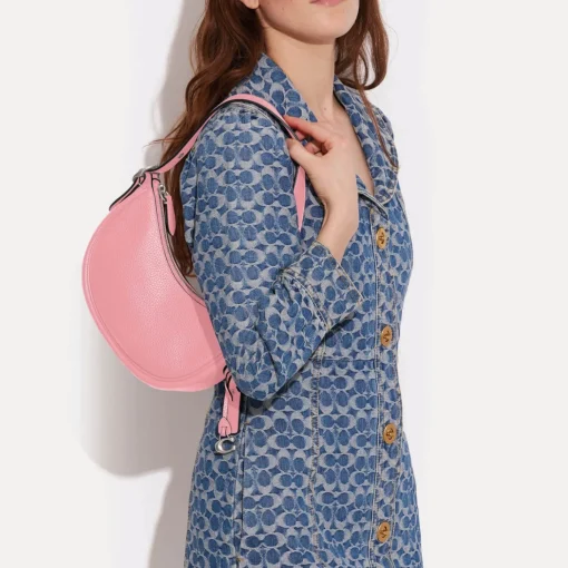 Shoulder Bags*Coach Soft Pebble Leather Luna Shoulder Bag
