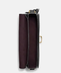 Shoulder Bags*Coach Studio 19 Leather Shoulder Bag Black