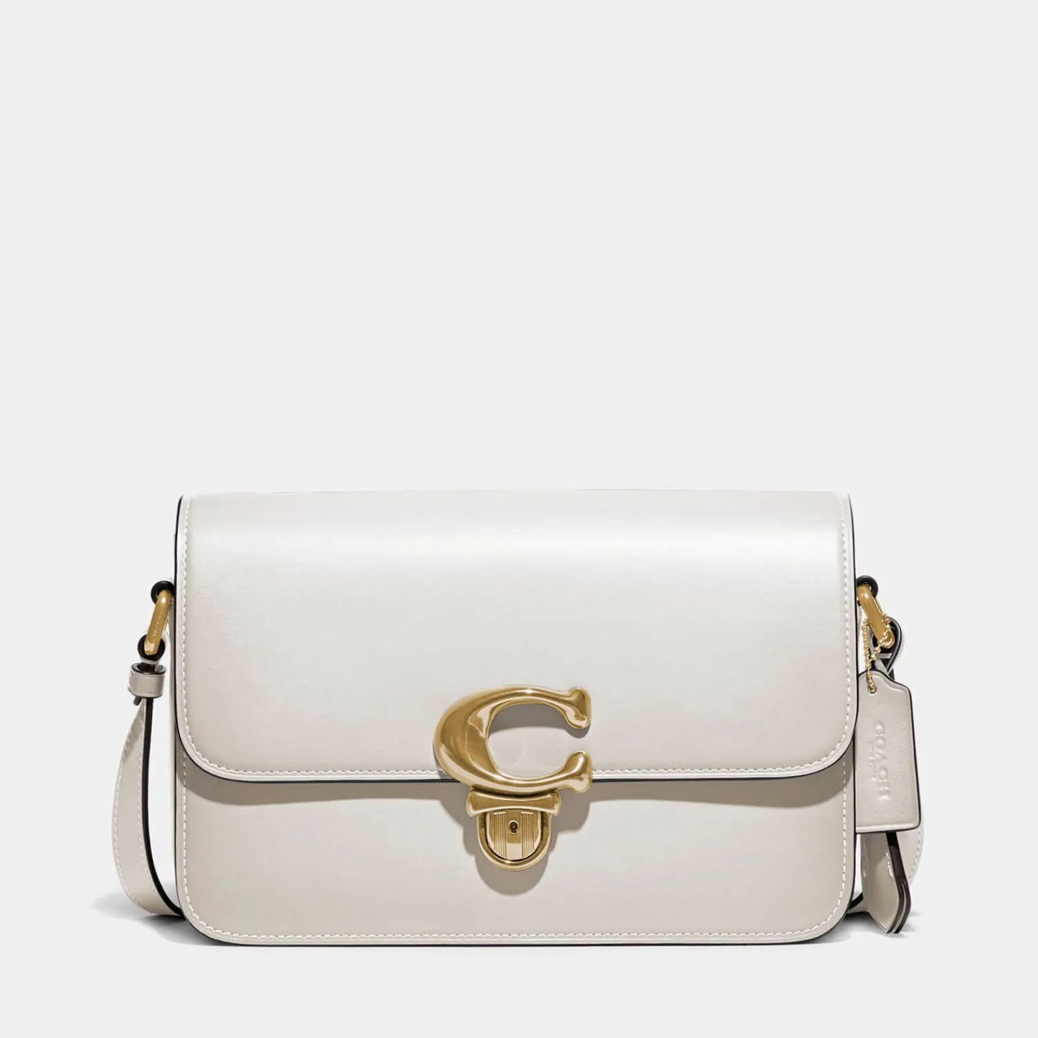 Shoulder Bags*Coach Studio Leather Shoulder Bag Chalk