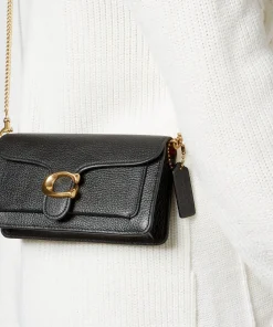 Clutch Bags*Coach Tabby Chain Leather Clutch Bag