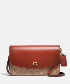 Crossbody Bags*Coach Women's Coated Canvas Signature Hayden Cross Body Bag - Tan Rust
