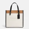 Tote Bags*Coach Women's Field Tote Bag - Chalk Multi