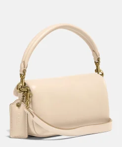 Shoulder Bags*Coach Women's Pillow Tabby Shoulder Bag 18 - Ivory