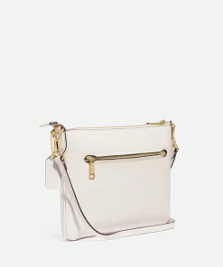 Crossbody Bags*Coach Women's Polished Pebble Polly Cross Body - Chalk