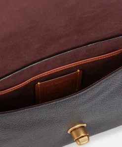 Crossbody Bags*Coach Women's Polished Pebble Crosstown Cross Body Bag - Black