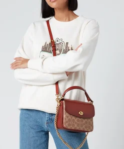 Crossbody Bags*Coach Women's Signature Cassie Cross Body 19 Bag - Tan Rust