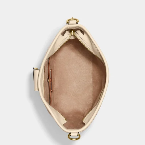 Bucket Bags*Coach Women's Signature Jacquard Tali Bucket Bag - Ivory