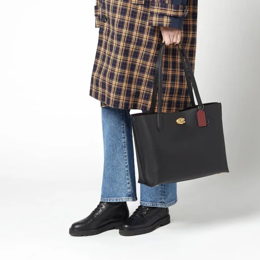 Tote Bags*Coach Women's Willow Tote Bag - Black