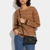 Crossbody Bags*Coach Wyn Crossgrain Leather Crossbody - Black