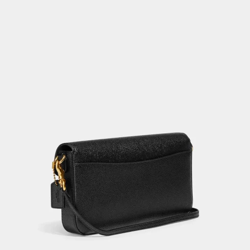 Crossbody Bags*Coach Wyn Crossgrain Leather Crossbody - Black