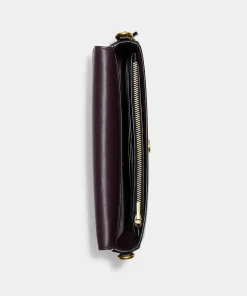 Crossbody Bags*Coach Wyn Crossgrain Leather Crossbody - Black