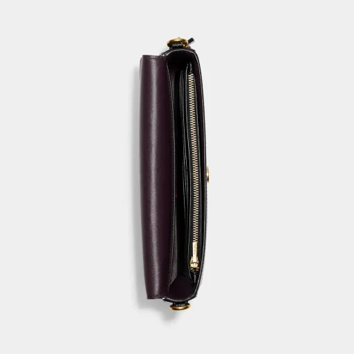 Crossbody Bags*Coach Wyn Crossgrain Leather Crossbody - Black