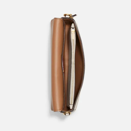 Crossbody Bags*Coach Wyn Crossgrain Leather Crossbody - Chalk