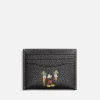 Purses And Cardholders*Coach X Disney Leather Cardholder