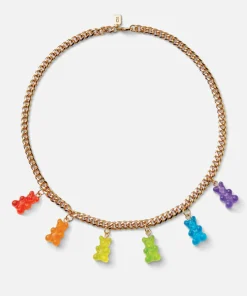 Necklaces*Crystal Haze Juan 18-Karat Gold-Plated Resin Necklace