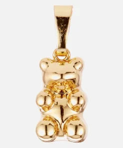 Necklaces*Crystal Haze Women's Golden Nostalgia Bear - Gold