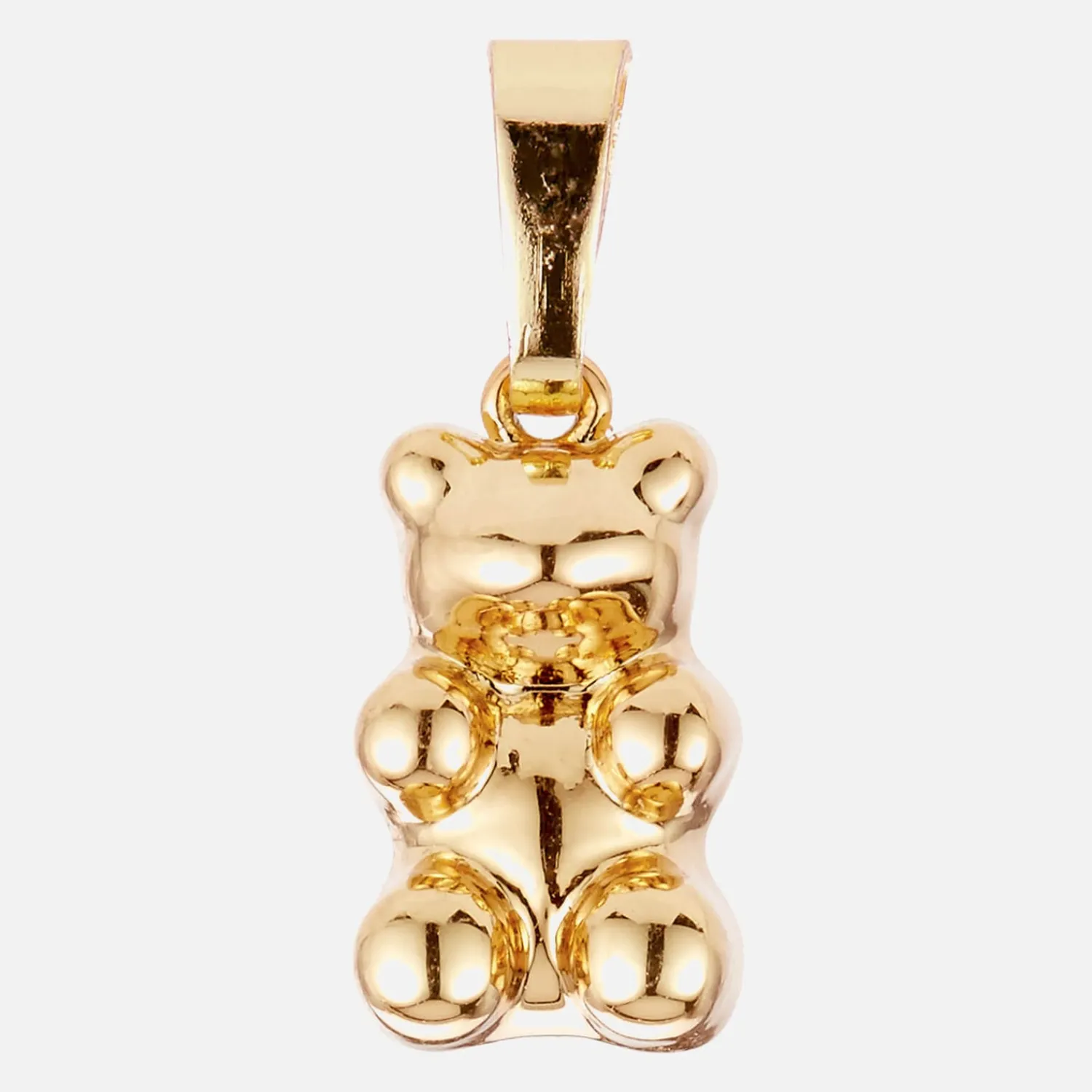 Necklaces*Crystal Haze Women's Golden Nostalgia Bear - Gold