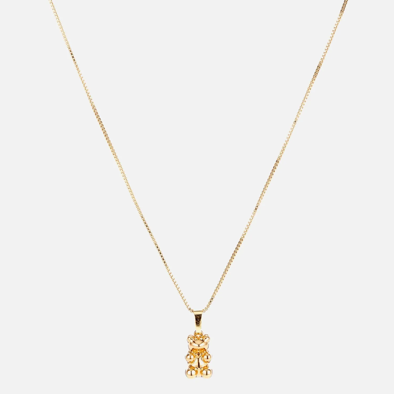 Necklaces*Crystal Haze Women's Golden Nostalgia Bear - Gold