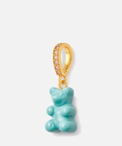 Necklaces*Crystal Haze Women's Nostalgia Pave Glitter Bear - Baby Shark