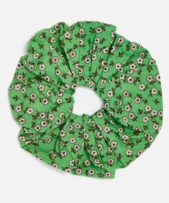 Hair Accessories*Damson Madder Two-Pack Floral Cotton-Gauze Scrunchies