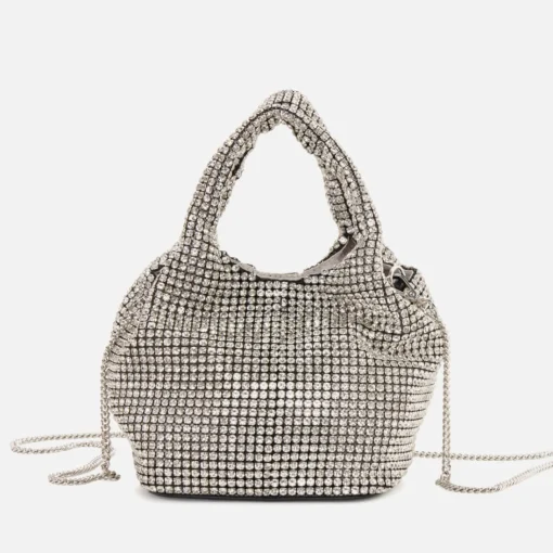 Crossbody Bags*DKNY Gwen Crystal-Embellished Faux Leather Bag