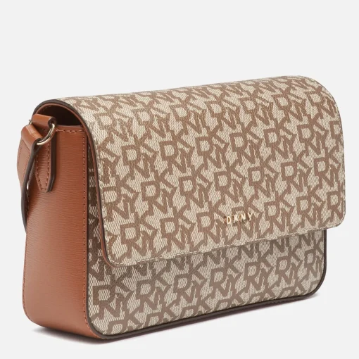 Crossbody Bags*DKNY Women's Bryant Medium Flap Cross Body Bag - Chino/Caramel
