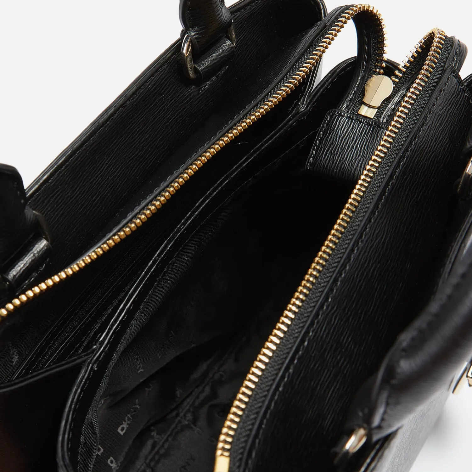 Satchels*DKNY Women's Paige Satchel - Black/Gold