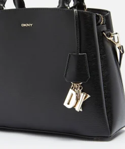 Satchels*DKNY Women's Paige Satchel - Black/Gold