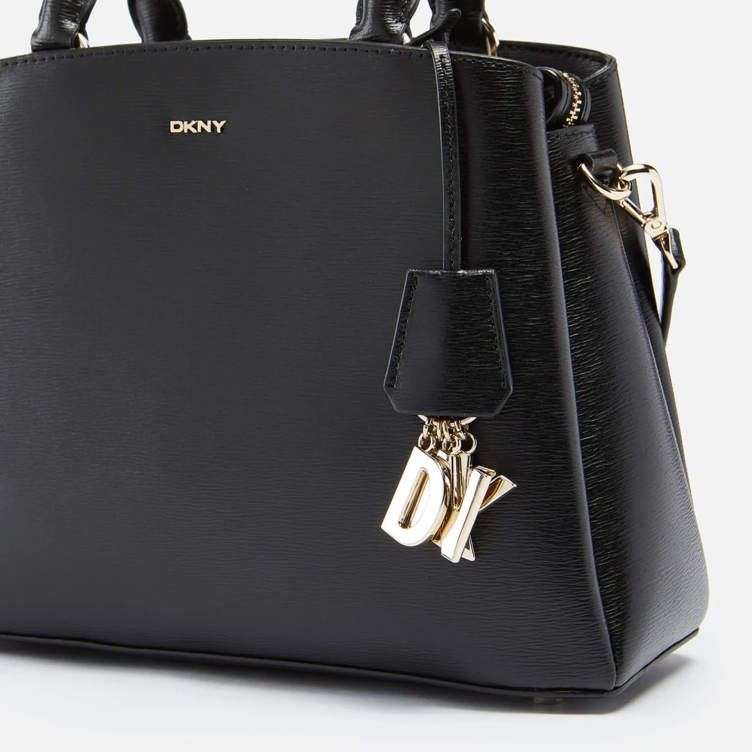 Satchels*DKNY Women's Paige Satchel - Black/Gold