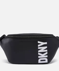 Backpacks*DKNY Women's Tilly Backpack Bag - Black/Silver