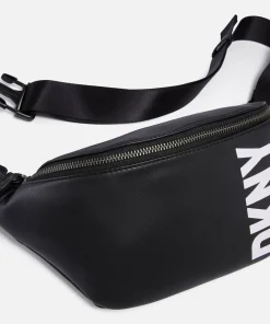 Backpacks*DKNY Women's Tilly Backpack Bag - Black/Silver