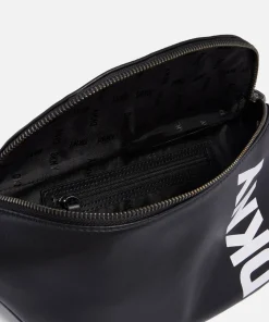 Backpacks*DKNY Women's Tilly Backpack Bag - Black/Silver