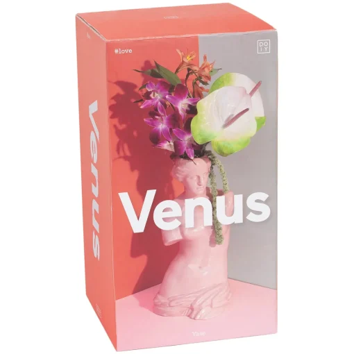 Home Accessories*DOIY Venus Ceramic Vase - Pink