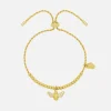 Bracelets & Bangles*Estella Bartlett Amelia Bee Gold-Plated And Crystal Bracelet