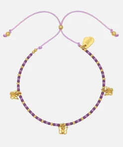 Bracelets & Bangles*Estella Bartlett Gold-Plated Multi Butterfly Bracelet