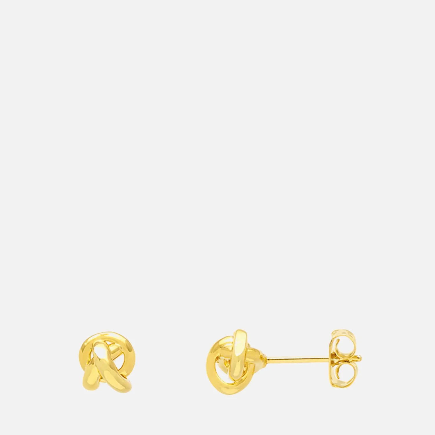 Earrings*Estella Bartlett Gold-Plated Knot Stud Earrings