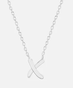 Necklaces*Estella Bartlett Silver-Plated Kiss Necklace